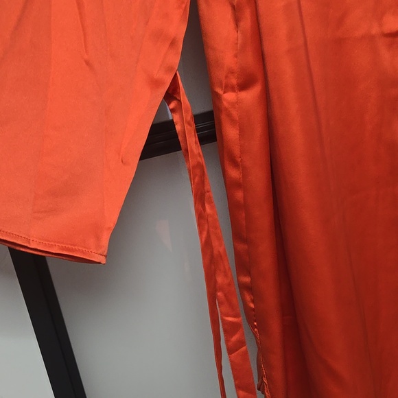 NWT SAMMY B SILKY SHIRT DRESS. SZ 2X & 3X - Picture 3 of 6